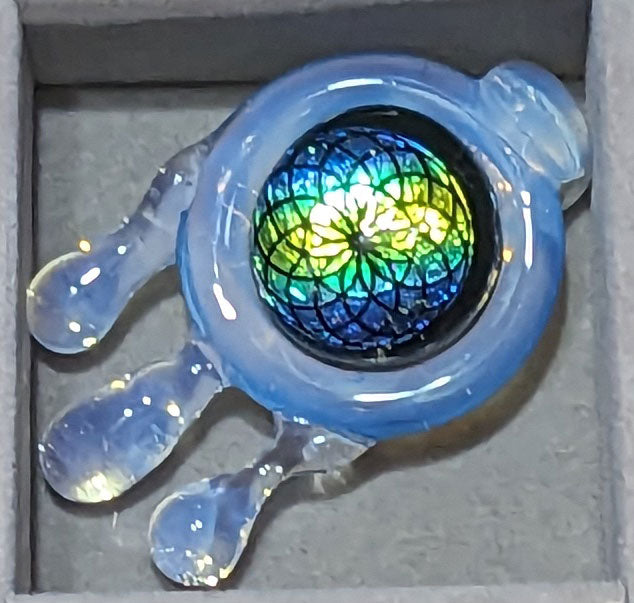 Geo Drippy Drop Pendy #03