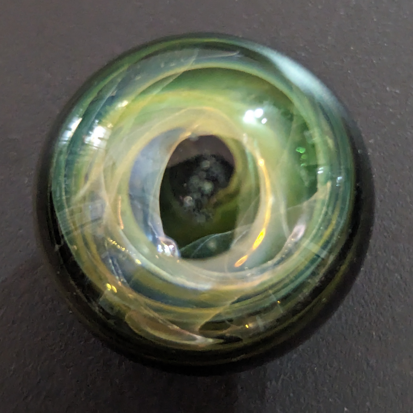 Gold and Silver Fumed Swirl Slurper Set