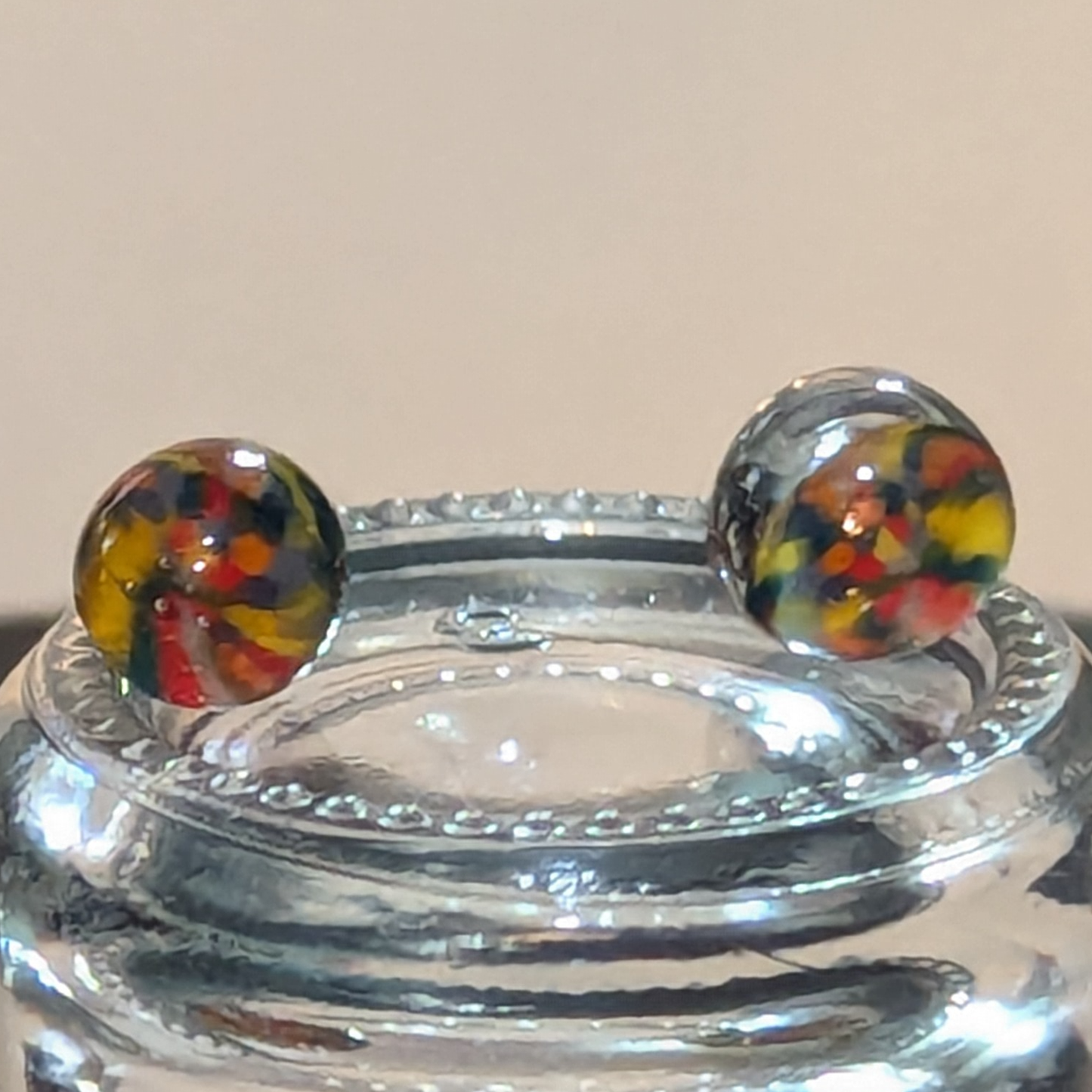 Terp Pearl Pair - Inverted Rainbow Cluster 02