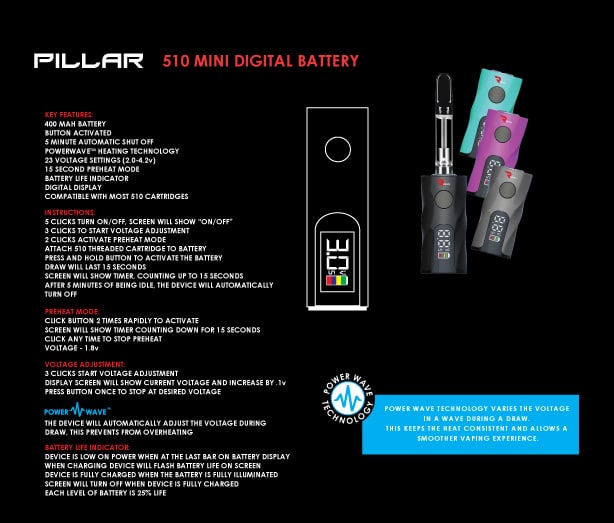 Rokin Pillar - Digital Battery