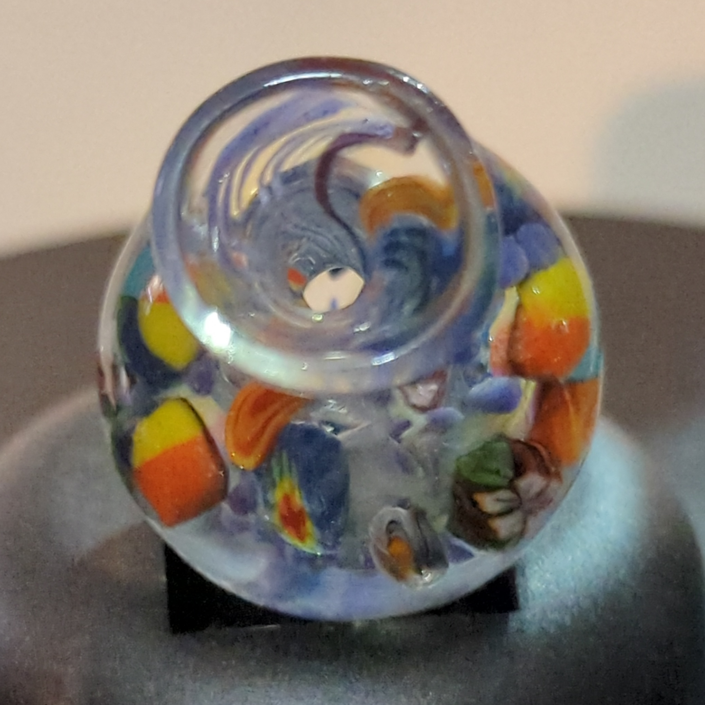 Silver Fumed Millie Cluster Bubble Cap