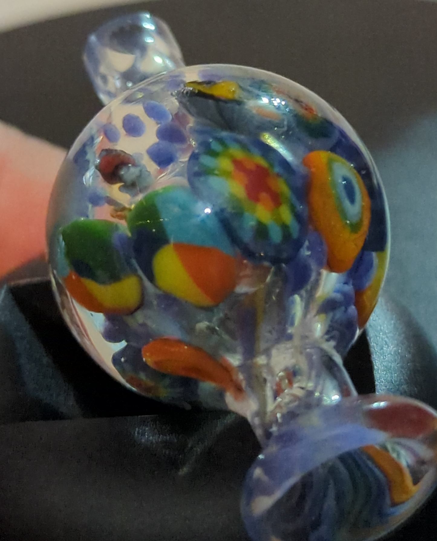 Silver Fumed Millie Cluster Bubble Cap