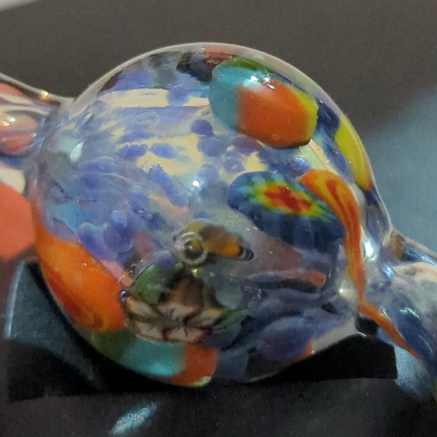 Silver Fumed Millie Cluster Bubble Cap