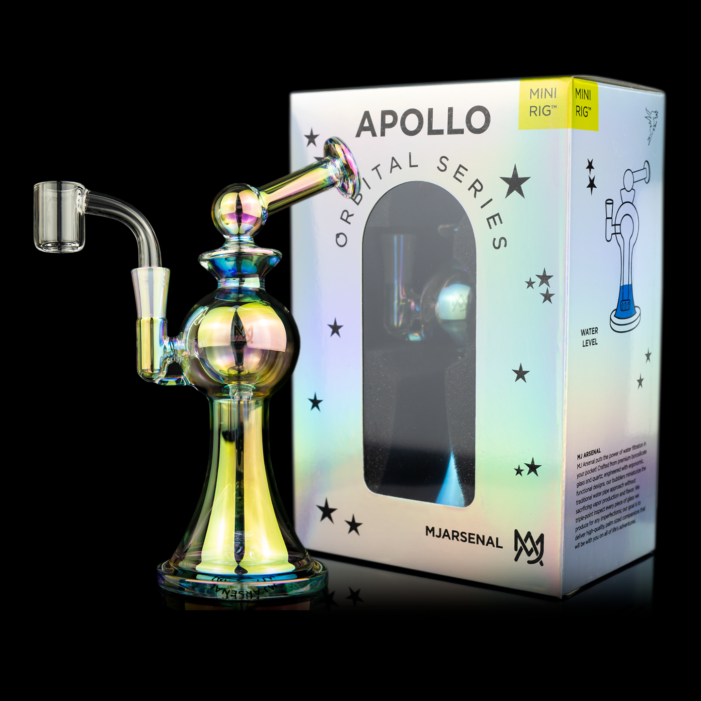 Apollo Iridescent Mini Rig (Orbital Series) - LE