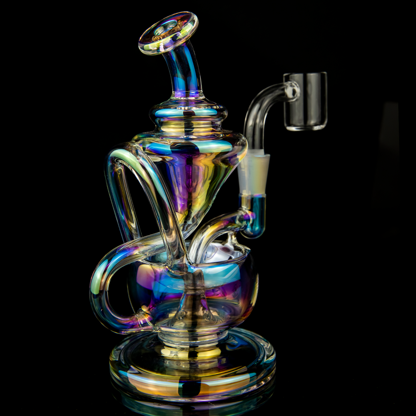 Claude Iridescent Mini Rig - LE