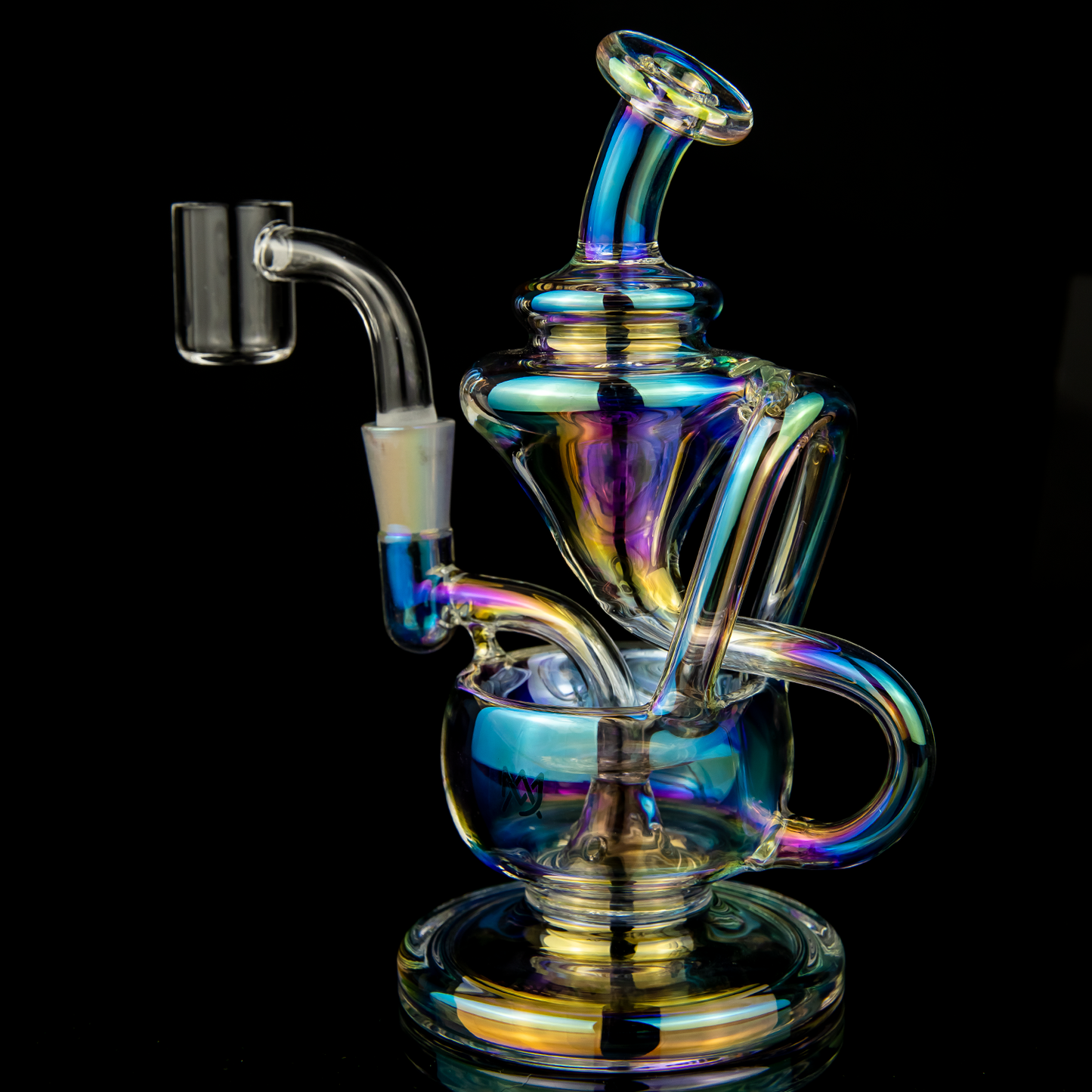 Claude Iridescent Mini Rig - LE