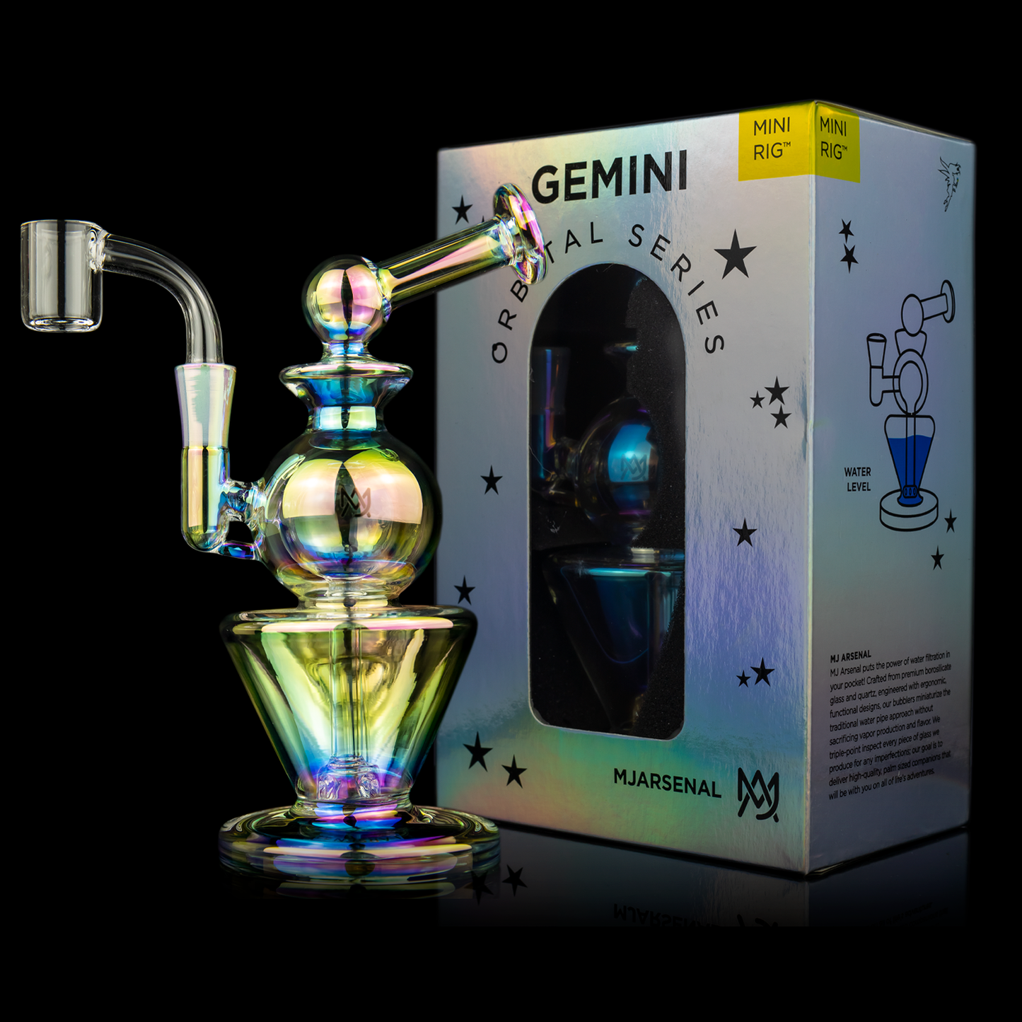 Gemini Iridescent Mini Rig (Orbital Series) - LE