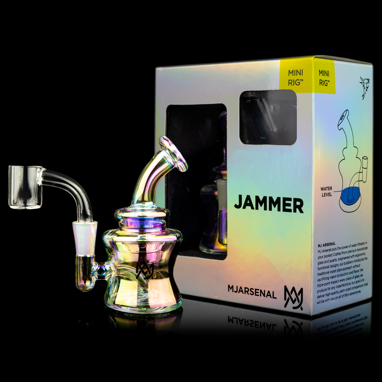 Jammer Iridescent Mini Rig - LE