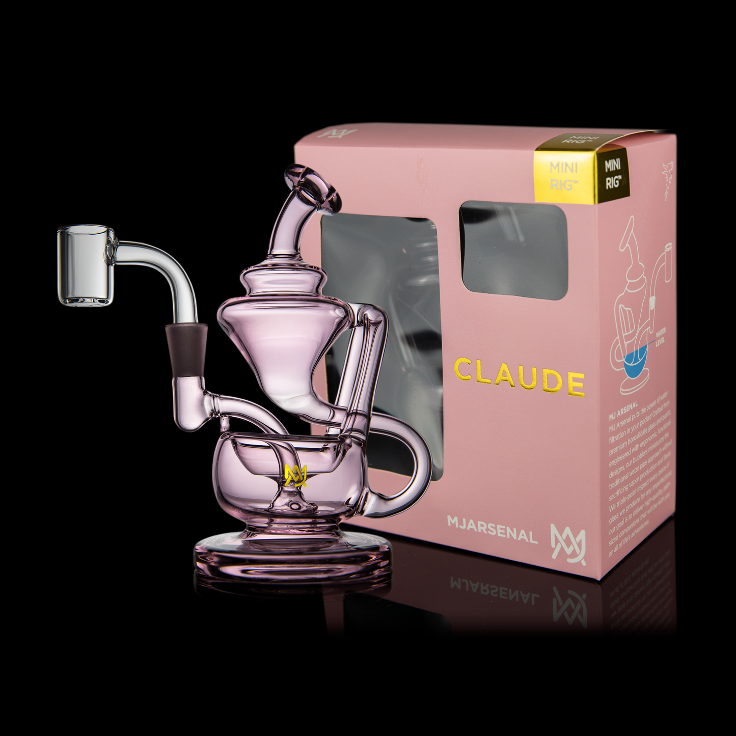 Claude Pink Mini Rig - LE