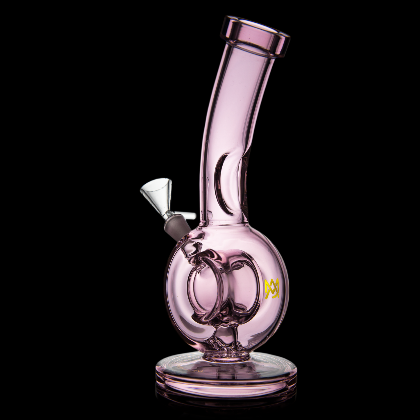 Saturn Mini Pink Water Pipe (Orbital Series) - LE