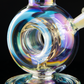 Saturn Mini Iridescent Water Pipe (Orbital Series) - LE