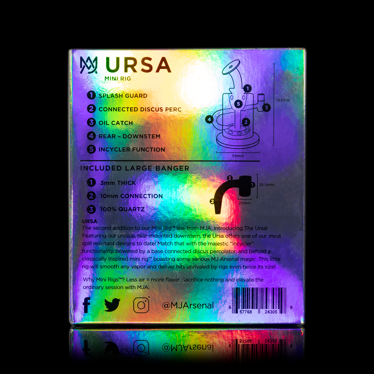 Ursa Iridescent Mini Rig - LE