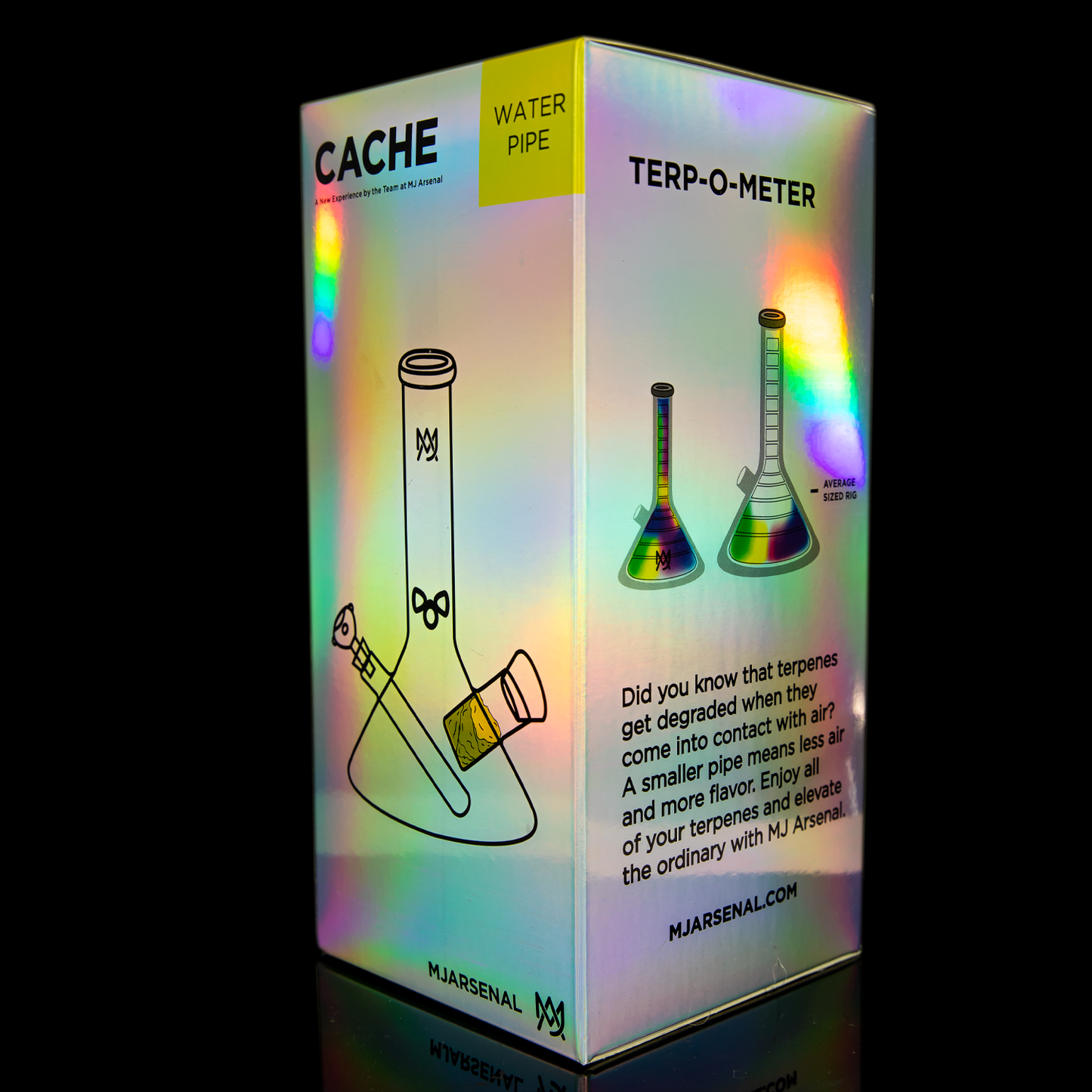 Cache Iridescent Mini Water Pipe - LE