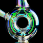 Saturn Mini Iridescent Water Pipe (Orbital Series) - LE